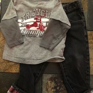 Boy Shirt & Jean Set